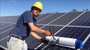 Solar Panel Cleaning Company Corona Del Mar California