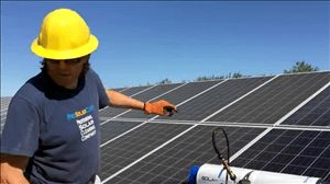 Solar Panel Cleaning Company Garden Grove California