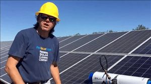 Solar Panel Cleaning Company Highland San Bernardino County 