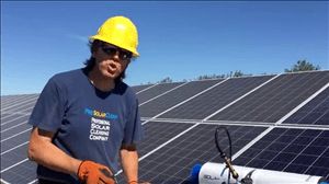 Solar Panel Cleaning Company Colton San Bernardino County 