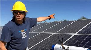 Solar Panel Cleaning Company Apple Valley San Bernardino County 