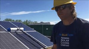 Solar Panel Cleaning Company Joshua Tree California