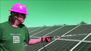 Solar Panel Cleaning Company San Fernando California